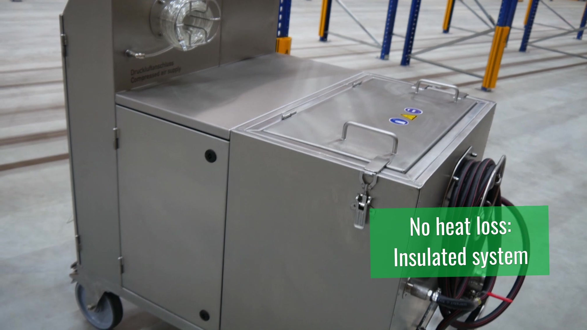 RWR: Cleaning pipes, heat exchangers and cooling circuits RWR 80 L KST FULLY AUTOMATIC SPS (PLC)
